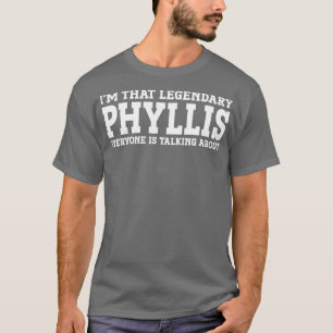 Phyllis Personal Namn Women Girl Funny Phyllis T Shirt