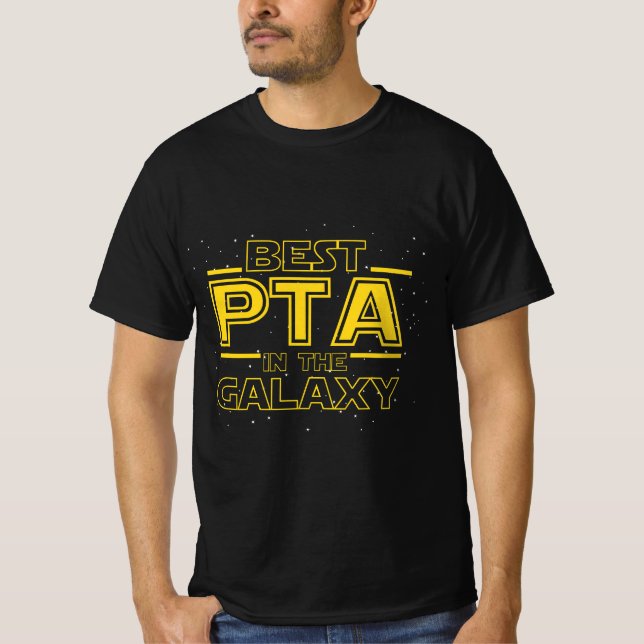 Physical Therapist Assistan Gift, Best PTA in Gala T Shirt (Framsida)