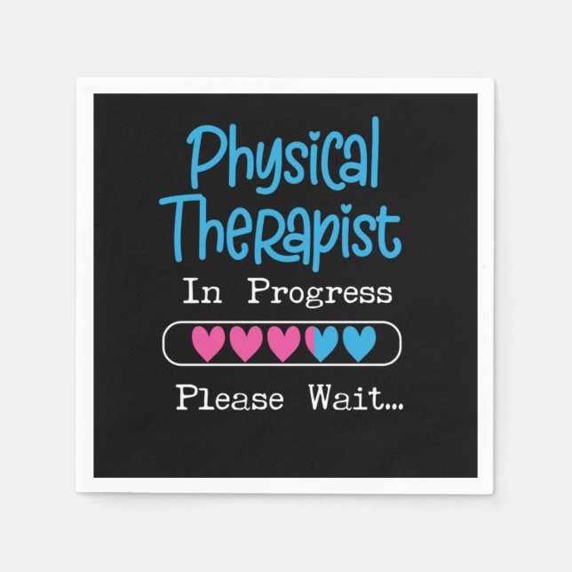 Physical Therapist Physical Therapist In Progress  Pappersservett (Framsidan)