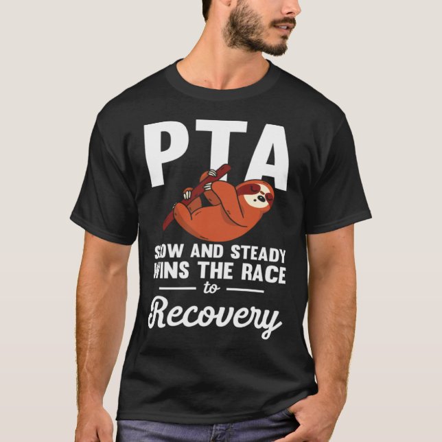 Physical Therapy Assistant PTA Professional Race T Shirt (Framsida)