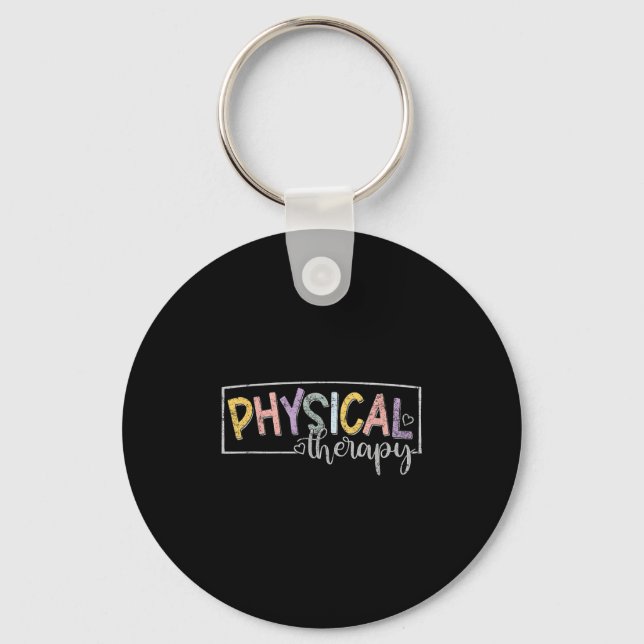 Physical Therapy Funny Physical Therast Pt Therast Nyckelring (Framsida)