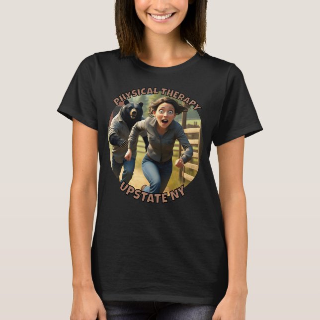 Physical Therapy Upstate NY T Shirt (Framsida)