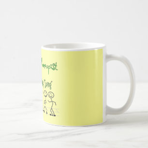 physicallterapeutstick figurer kaffemugg