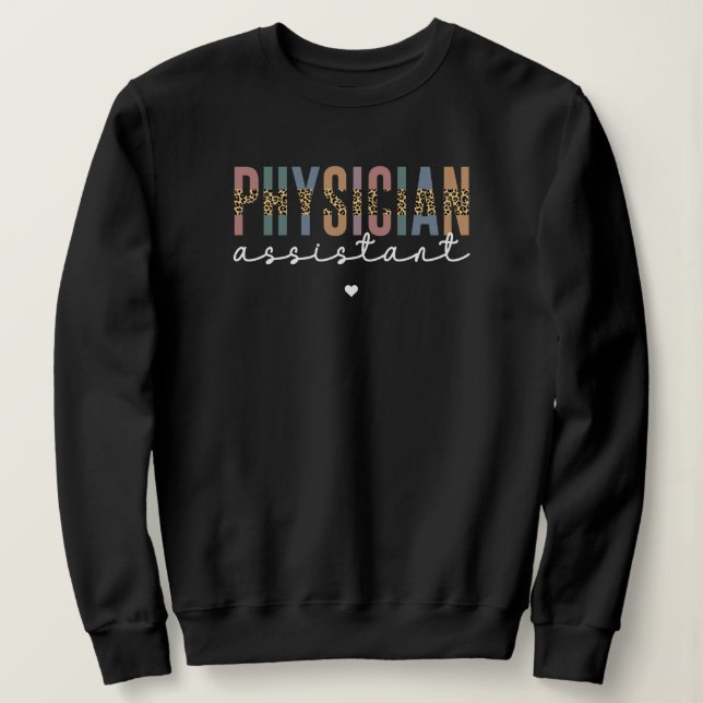 Physician Assistant Physician Associate PA T Shirt (Design framsida)