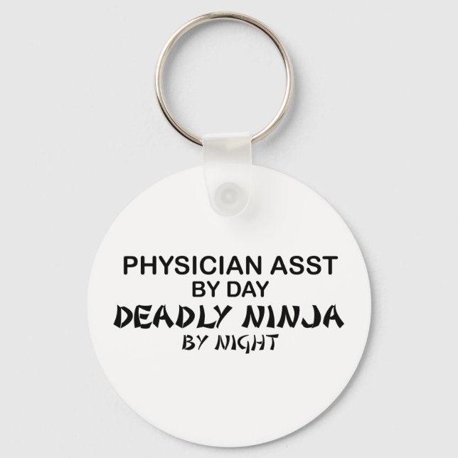 Physician Asst Deadly Ninja Nyckelring (Framsida)