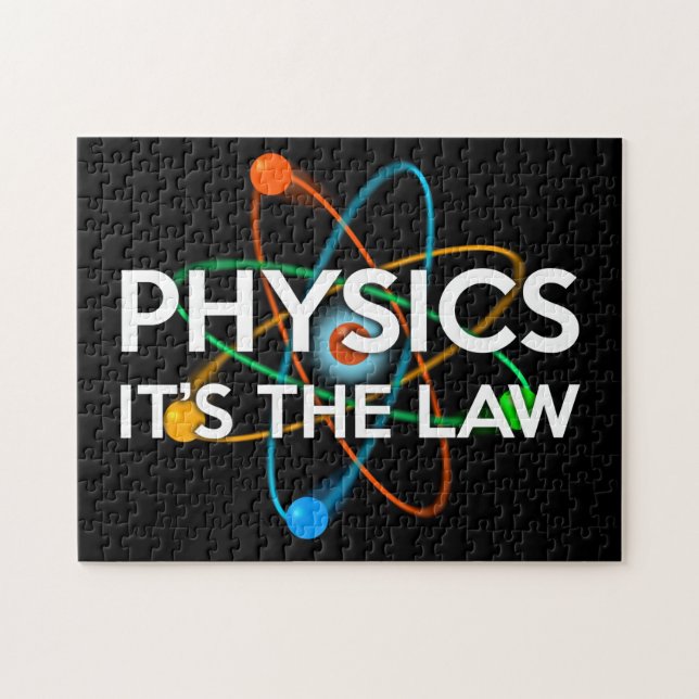 PHYSICS DET ÄR LAW Science Pussel (Horisontell)