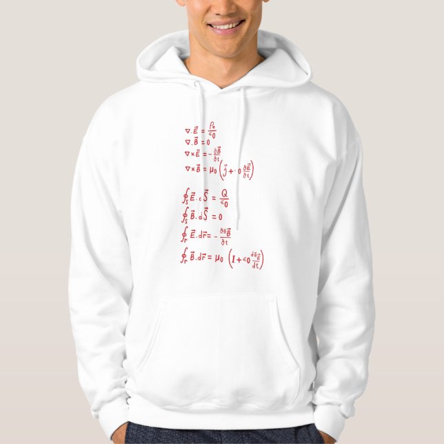 Physics Formula Hoodie (Framsida)