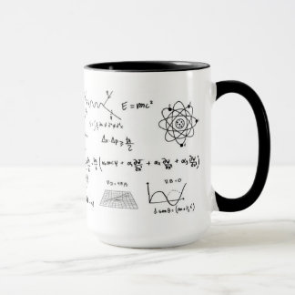 Physics formulas and diagrams Coffe Mug Mugg