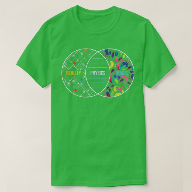 Physics Like Magic But Real Funny Physics Pun Gift T Shirt (Design framsida)