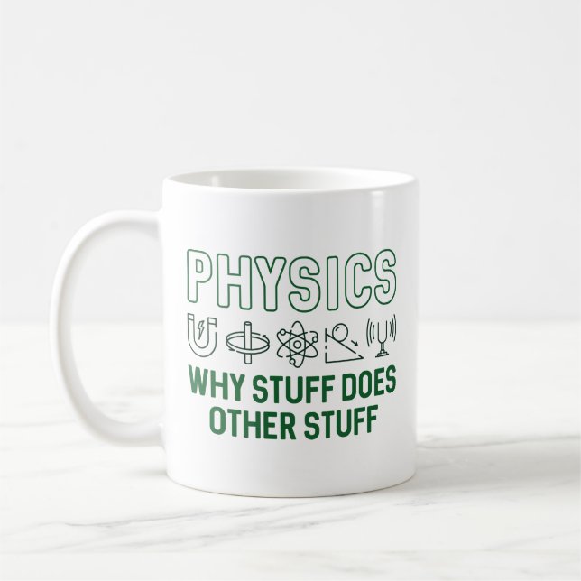 Physics Saker Kaffemugg (Vänster)