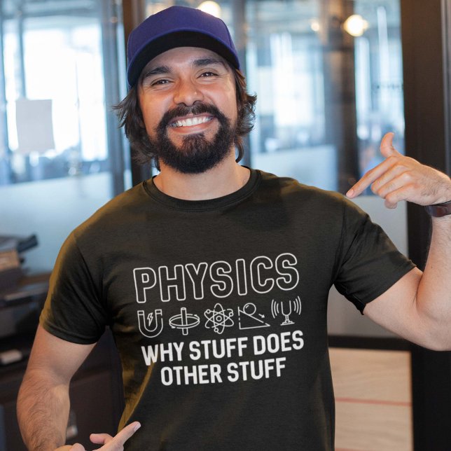 Physics Saker T Shirt (physics shirt)