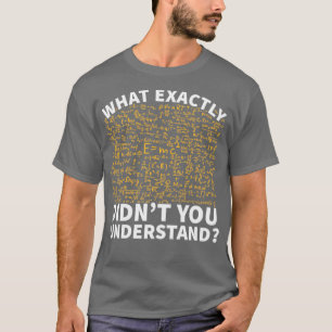 Physics Science Teacher Major T Shirt