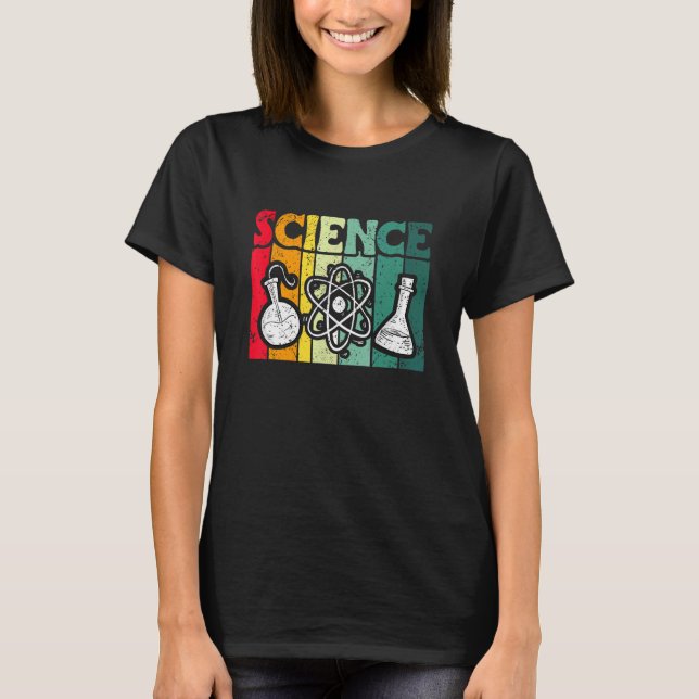 Physics Teacher Chemistry Space Physicist Science T Shirt (Framsida)