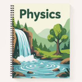 Physics Waterfall Nature Study Notebook | Science 