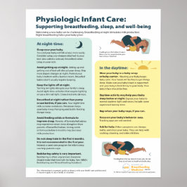 Physiologic Infant Care Poster (engelska)