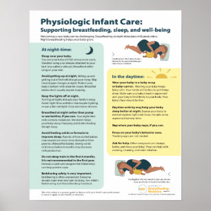 Physiologic Infant Care Poster (engelska)