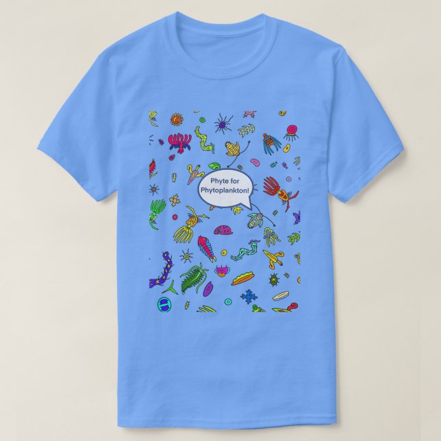 Phyte for Phytoplankton  T Shirt (Design framsida)