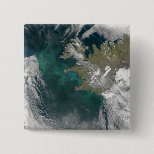 Phytoplanktonblom i norr Atlantic Ocean Knapp