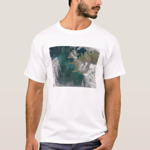 Phytoplanktonblom i norr Atlantic Ocean Tee Shirt