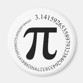 Pi (π) Dag Magnet