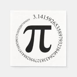 Pi (π) Dag Pappersservett