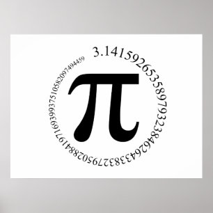 Pi (π) Dag Poster
