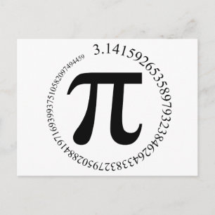 Pi (π) Dag Vykort