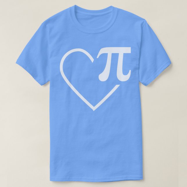 Pi 314 Math Älskare T Shirt (Design framsida)