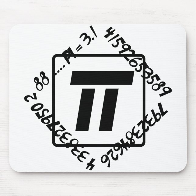 PI = 3,14159265358979323846264338327950288 MUSMATTA (Framsidan)