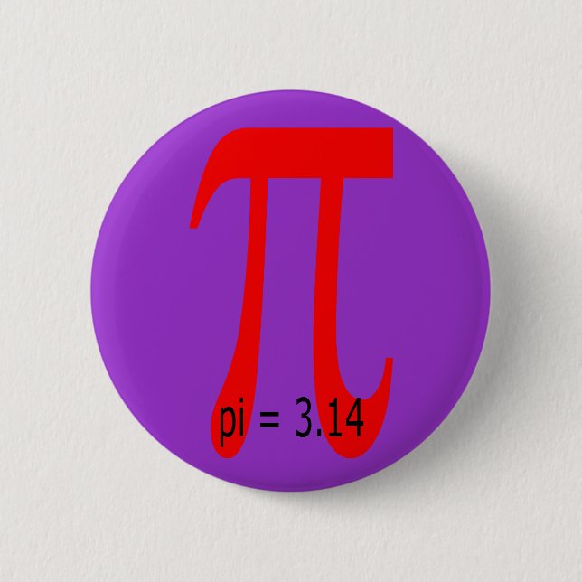 pi = 3,14159265 knapp (Framsida)