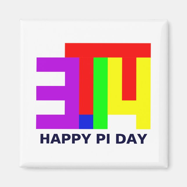 PI = 3,14 MAGNET (Framsidan)