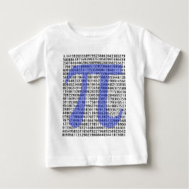 Pi 3.14 till Hundred av siffror Tee Shirt