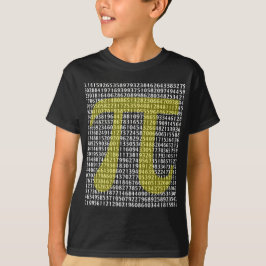 Pi 3.14 till Hundred of Digits T-shirt