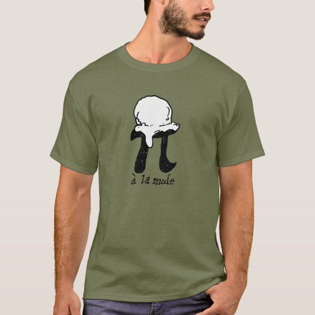 Pi a la mode t-shirt (Framsida)