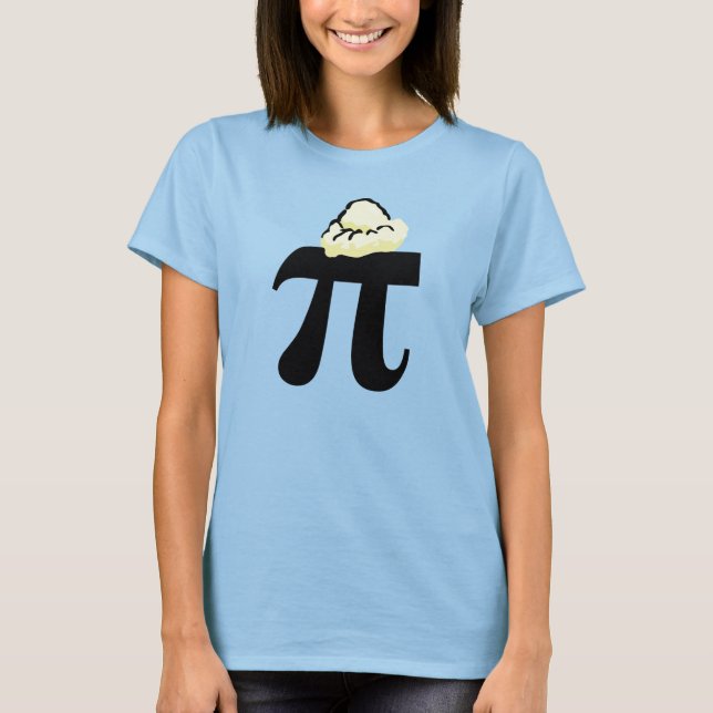 Pi à la mode t-shirt (Framsida)