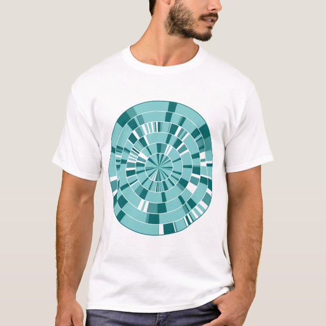 Pi Abstrakt 06 Tee Shirt (Framsida)