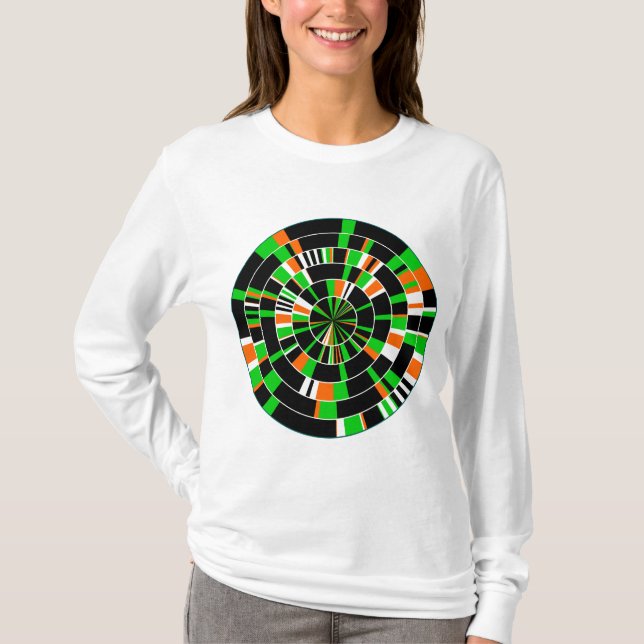 Pi-Abstrakt 07 T-shirt (Framsida)