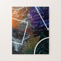 Pi-Abstrakt: Matematiskt Art Puzzle