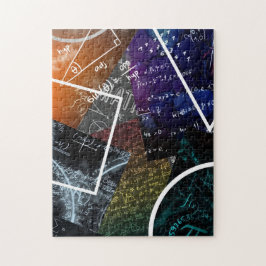 Pi-Abstrakt: Matematiskt Art Puzzle Pussel