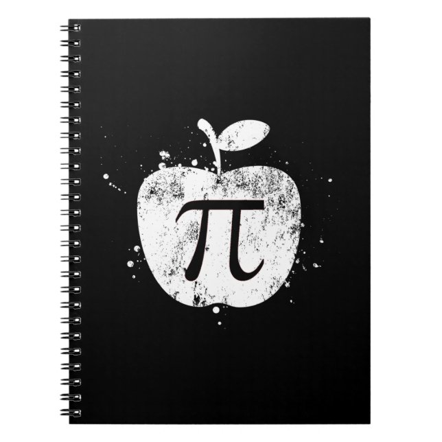 Pi Apple Paj Funny Anteckningsbok (Framsidan)