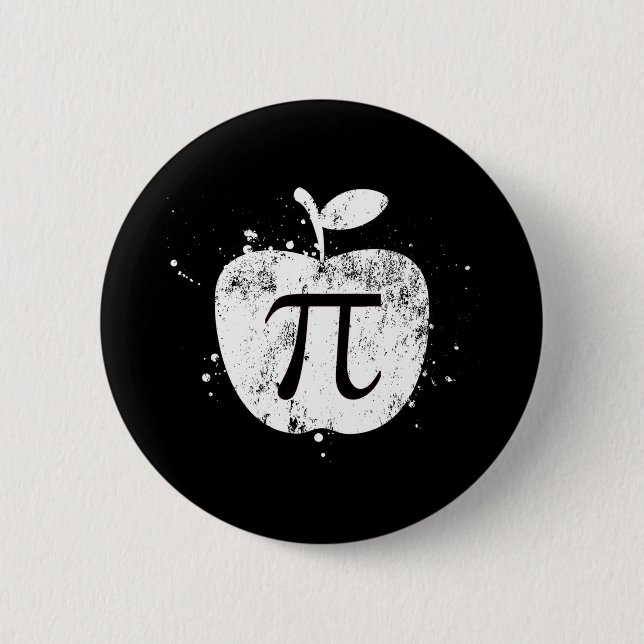 Pi Apple Paj Funny Knapp (Framsida)