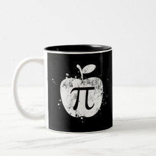 Pi Apple Paj Funny Två-Tonad Mugg