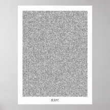 Pi art - Grafik Pi med 31 415 decimaler ställe