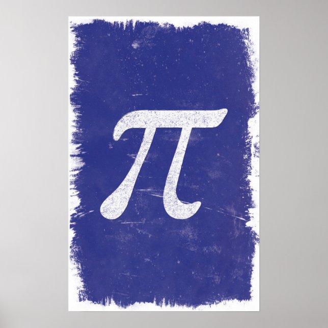 Pi Art - Math Poster (Framsidan)