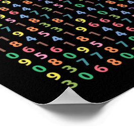 Pi art - Pi till 3 141:e decimalen ställe Poster