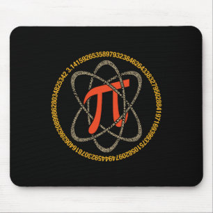 Pi Atom - Pi Day and Math Älskare Gift Musmatta