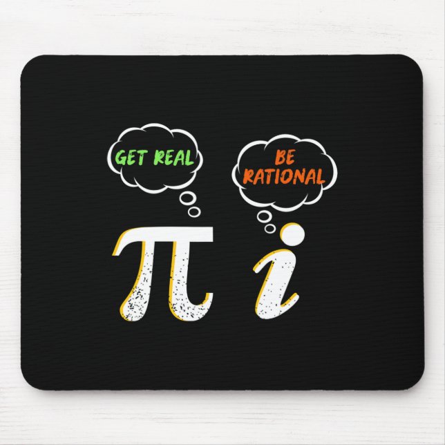 Pi Be Rational - Math Teacher - Math Humo Musmatta (Framsidan)