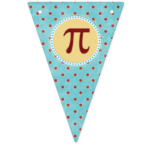 Pi Bunting Banner Vimplar