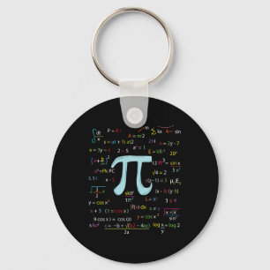 Pi Circle Number Formel Nerdy Mathematician Pi Nyckelring