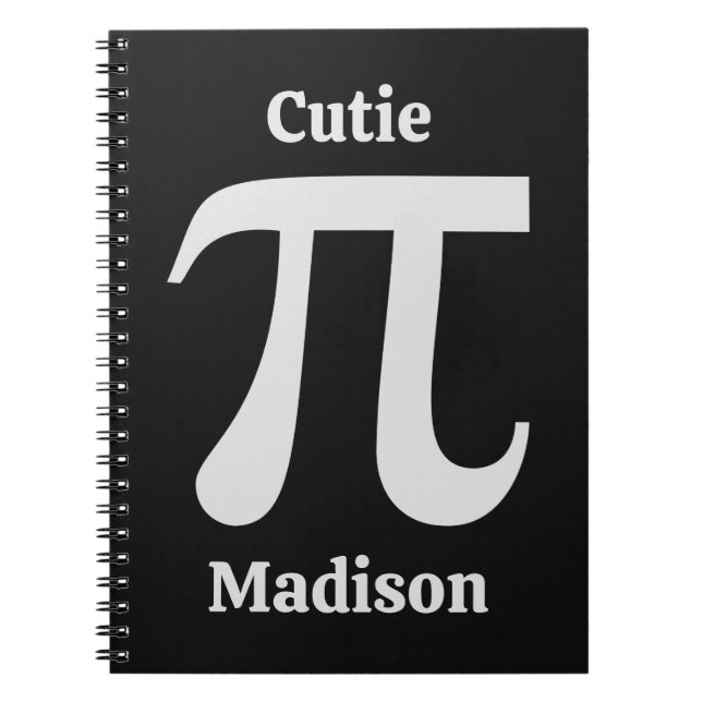 Pi/Cutie Paj, eget namn Anteckningsbok (Framsidan)